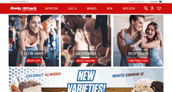 Desktop Screenshot of body-attack.com