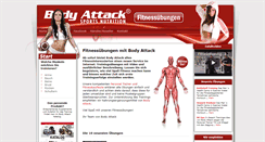 Desktop Screenshot of fitnessuebungen.body-attack.de